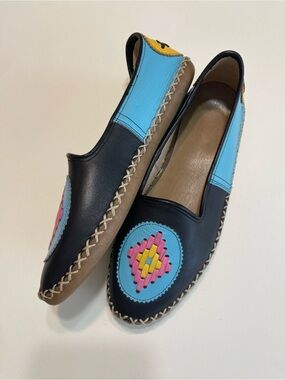 Handmade Leather Moccasins Turkish Yemeni Earthing Shoes
